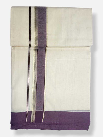 Kerala Premium Balaramapuram Handloom Dhoti/Mundu for Men