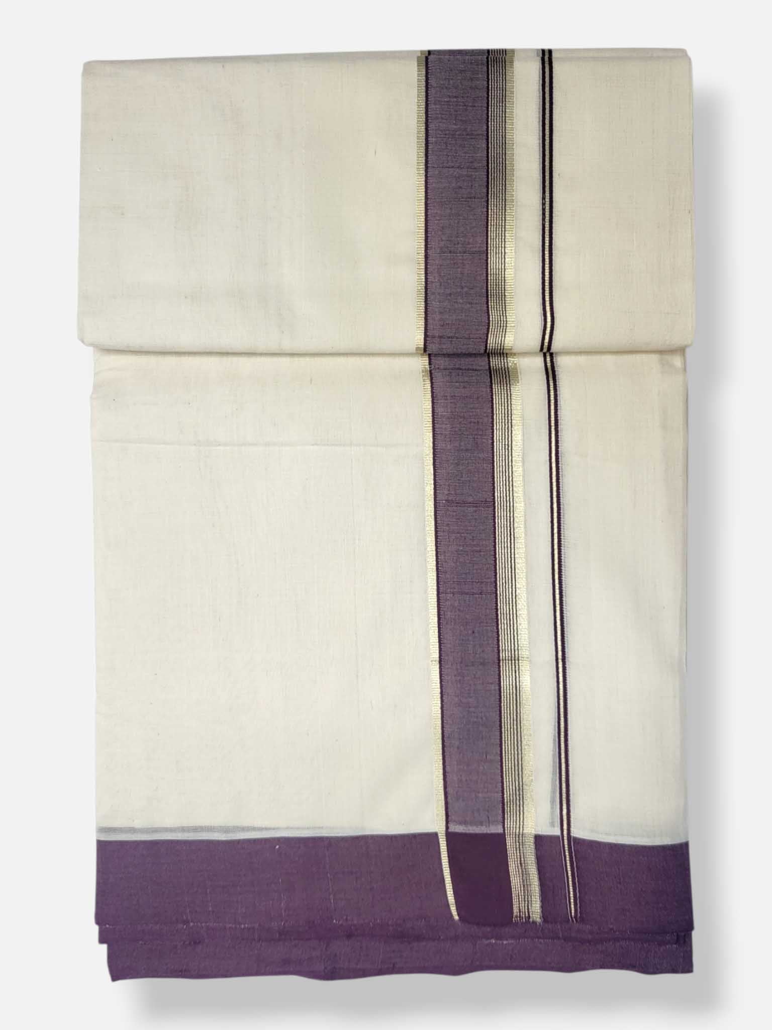 Kerala Premium Balaramapuram Handloom Dhoti/Mundu for Men