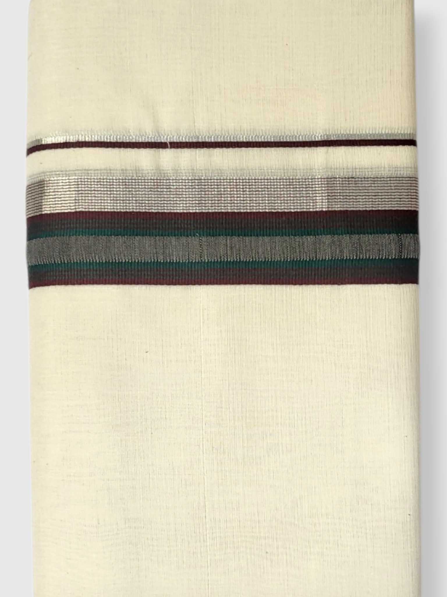 Kerala Premium Balaramapuram Handloom Dhoti/Mundu for Men