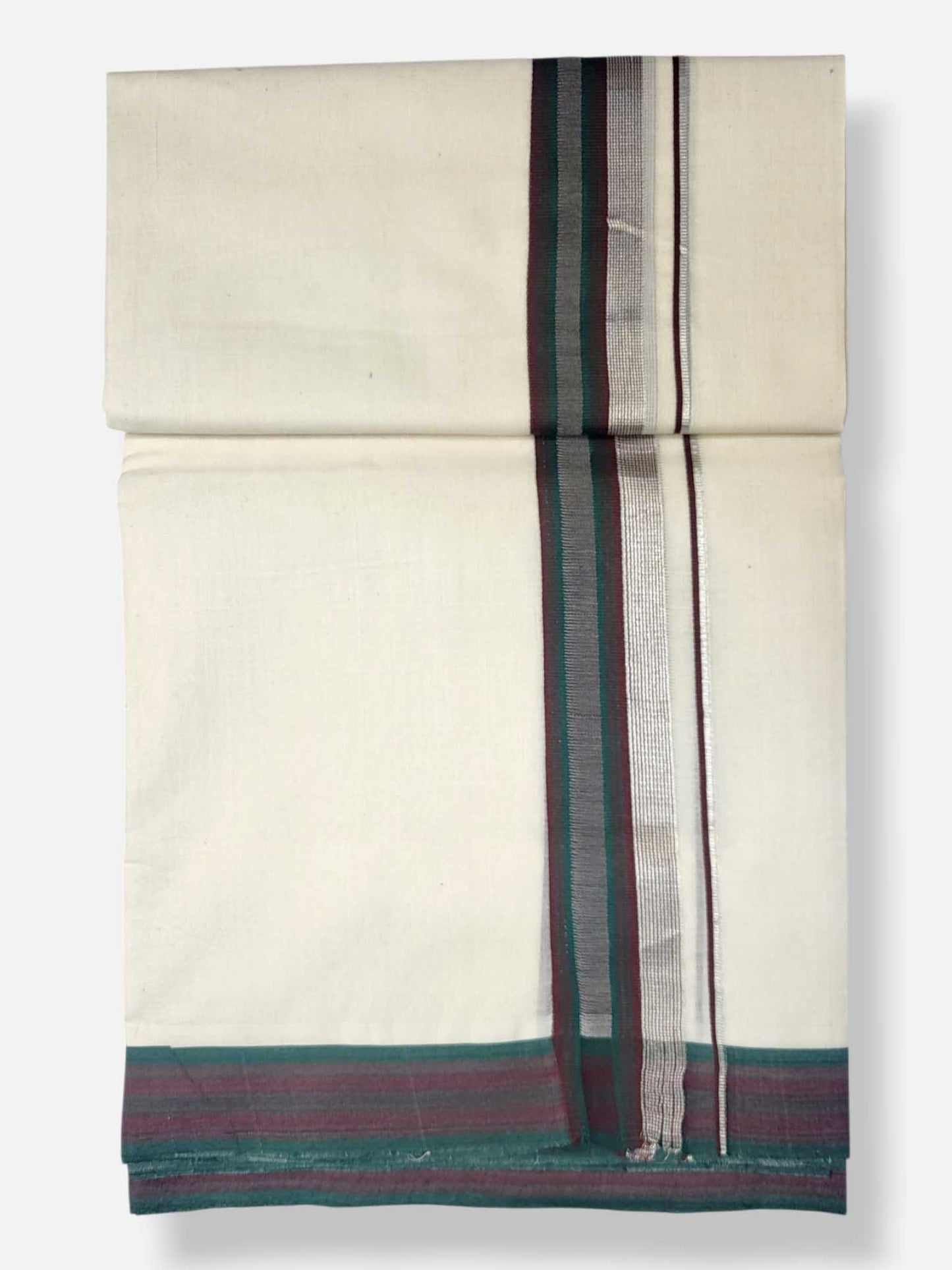 Kerala Premium Balaramapuram Handloom Dhoti/Mundu for Men
