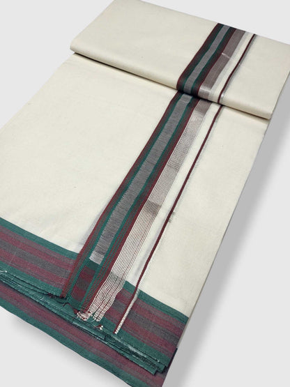 Kerala Premium Balaramapuram Handloom Dhoti/Mundu for Men