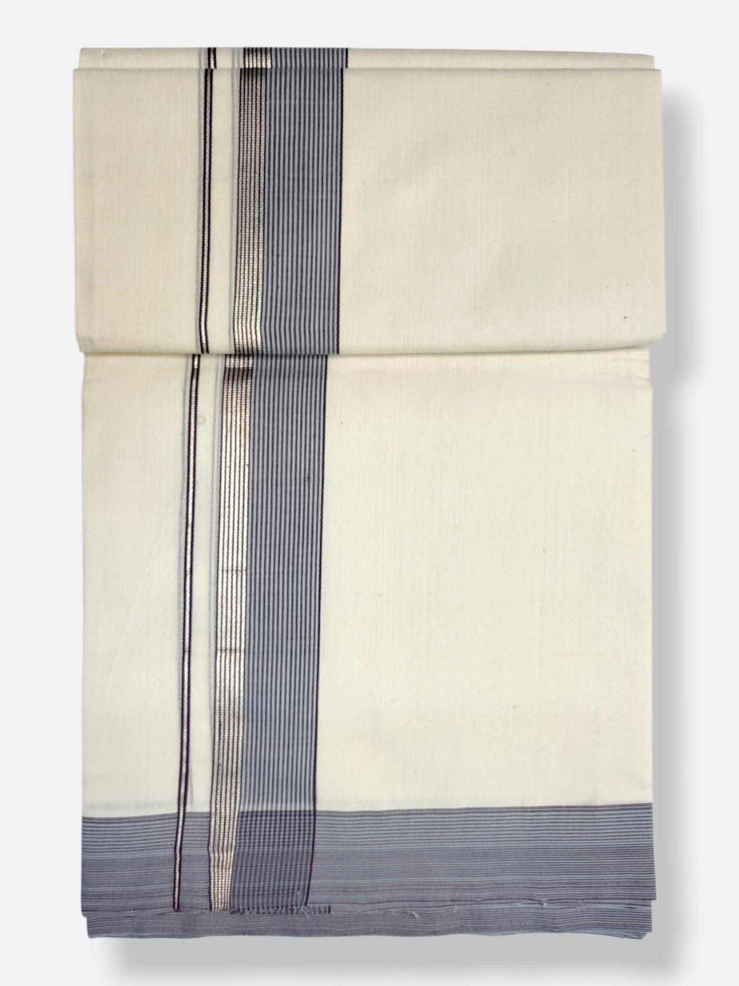 Kerala Premium Balaramapuram Handloom Dhoti/Mundu for Men