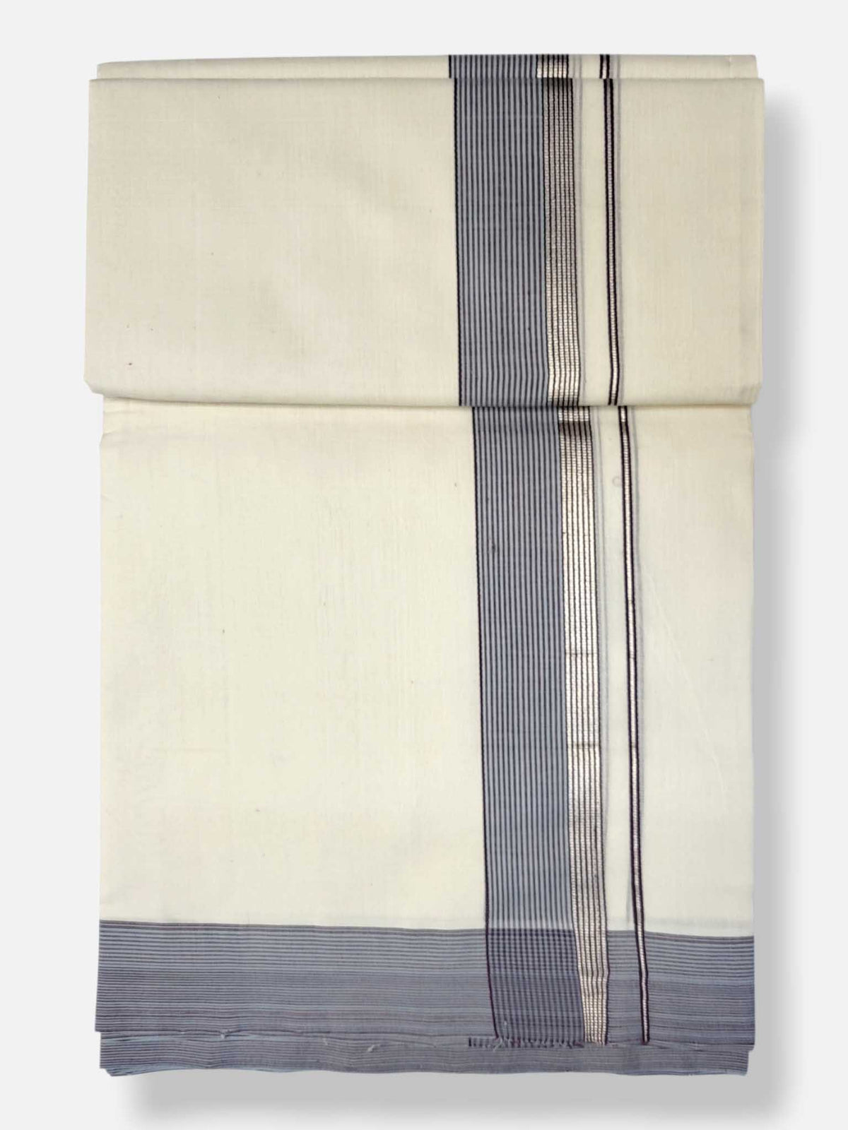 Kerala Premium Balaramapuram Handloom Dhoti/Mundu for Men