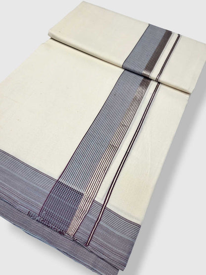 Kerala Premium Balaramapuram Handloom Dhoti/Mundu for Men