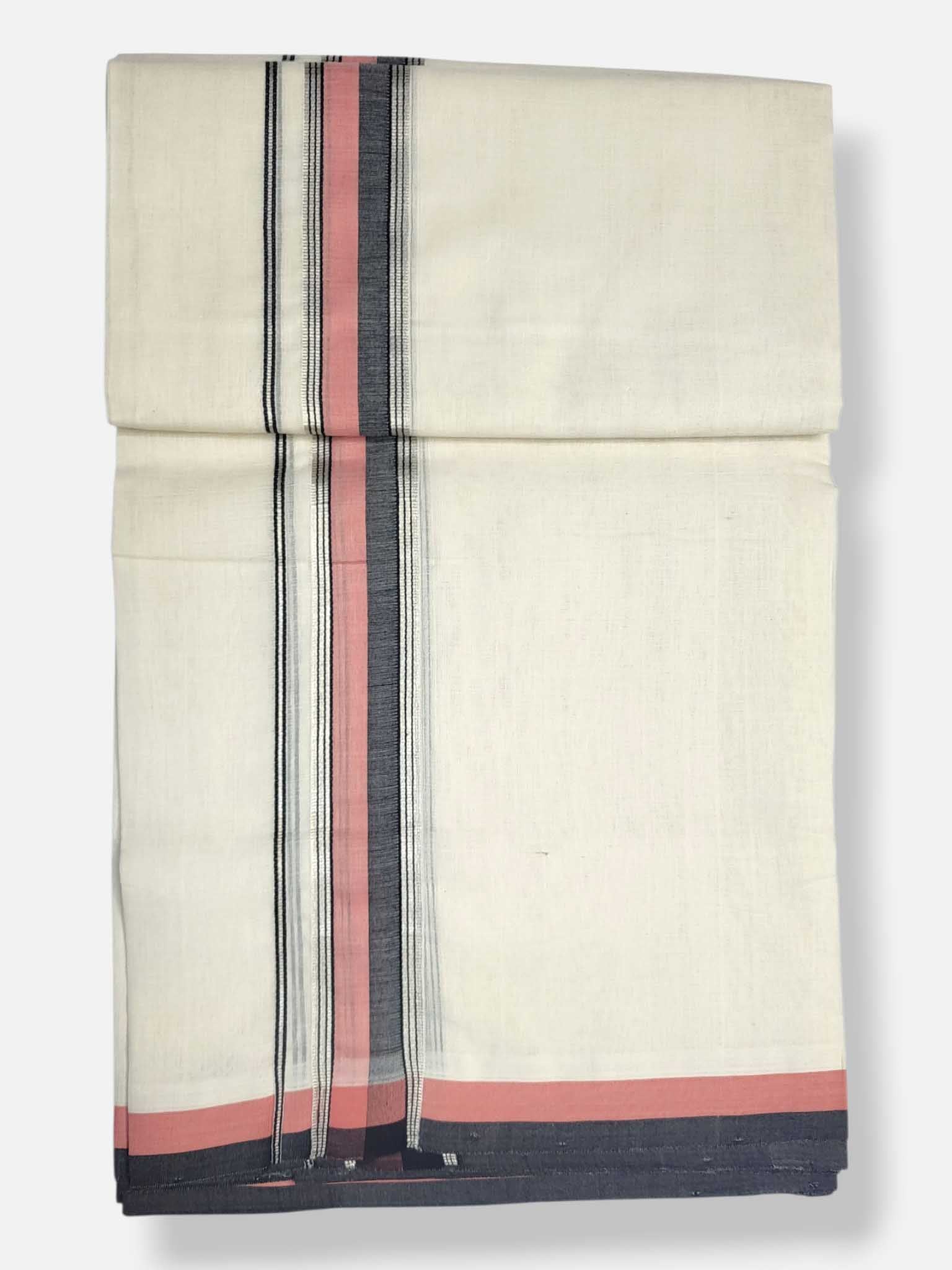 Kerala Premium Balaramapuram Handloom Dhoti/Mundu for Men