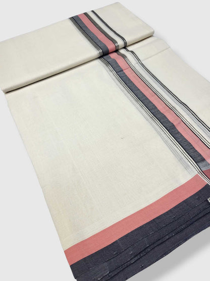 Kerala Premium Balaramapuram Handloom Dhoti/Mundu for Men
