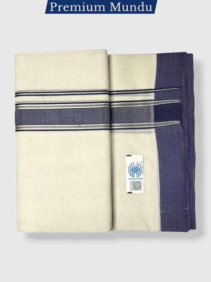 Kerala Premium Balaramapuram Handloom Dhoti/Mundu for Men