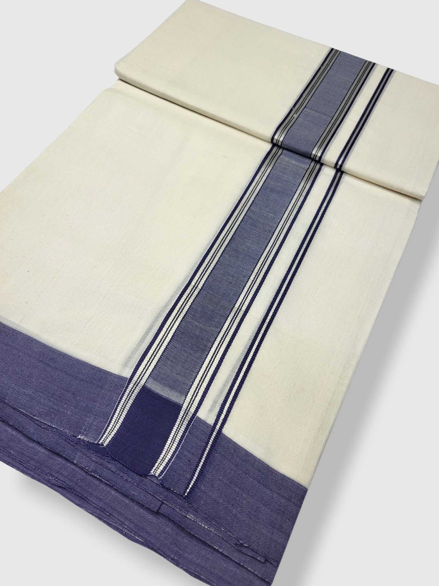 Kerala Premium Balaramapuram Handloom Dhoti/Mundu for Men