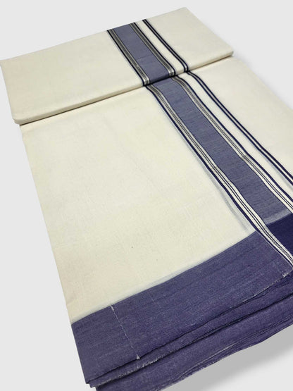 Kerala Premium Balaramapuram Handloom Dhoti/Mundu for Men