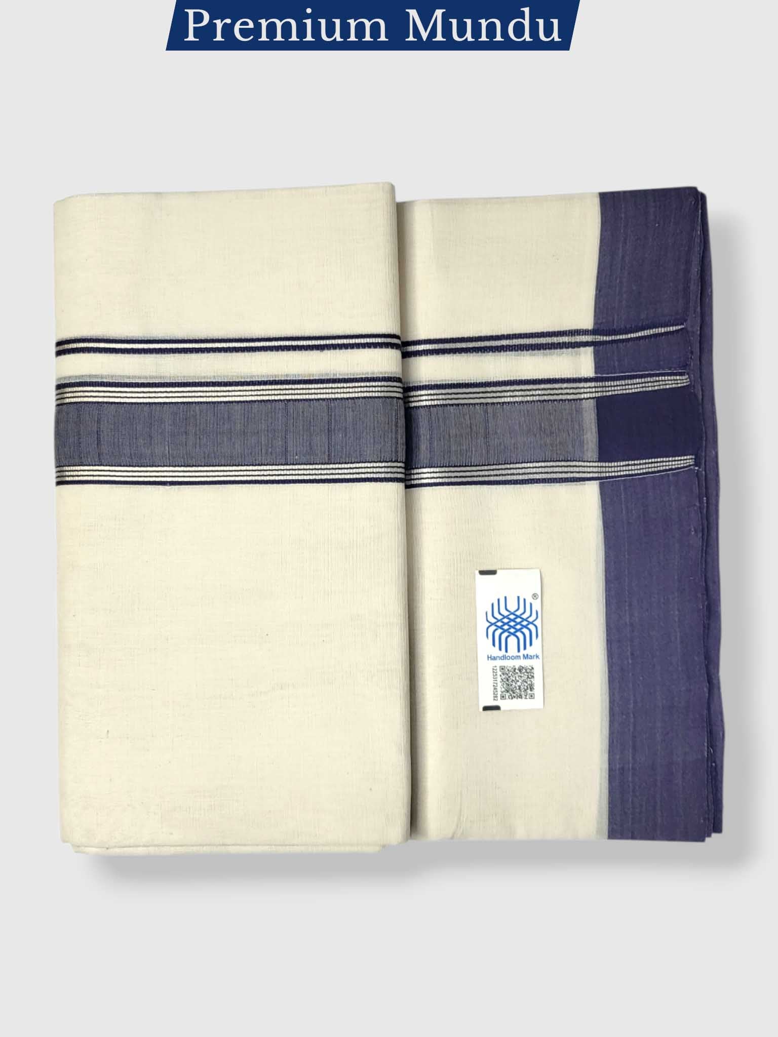 Kerala Premium Balaramapuram Handloom Dhoti/Mundu for Men