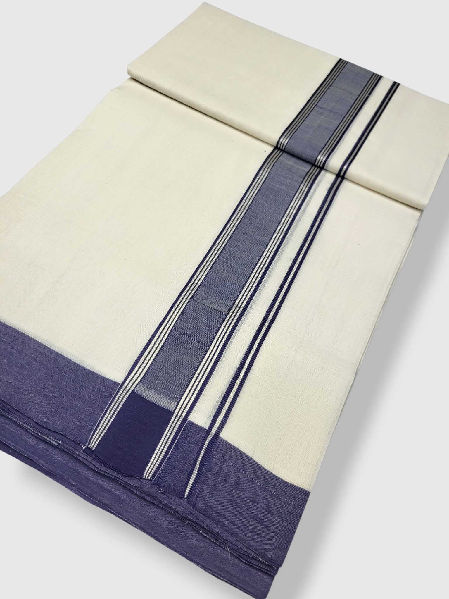 Kerala Premium Balaramapuram Handloom Dhoti/Mundu for Men