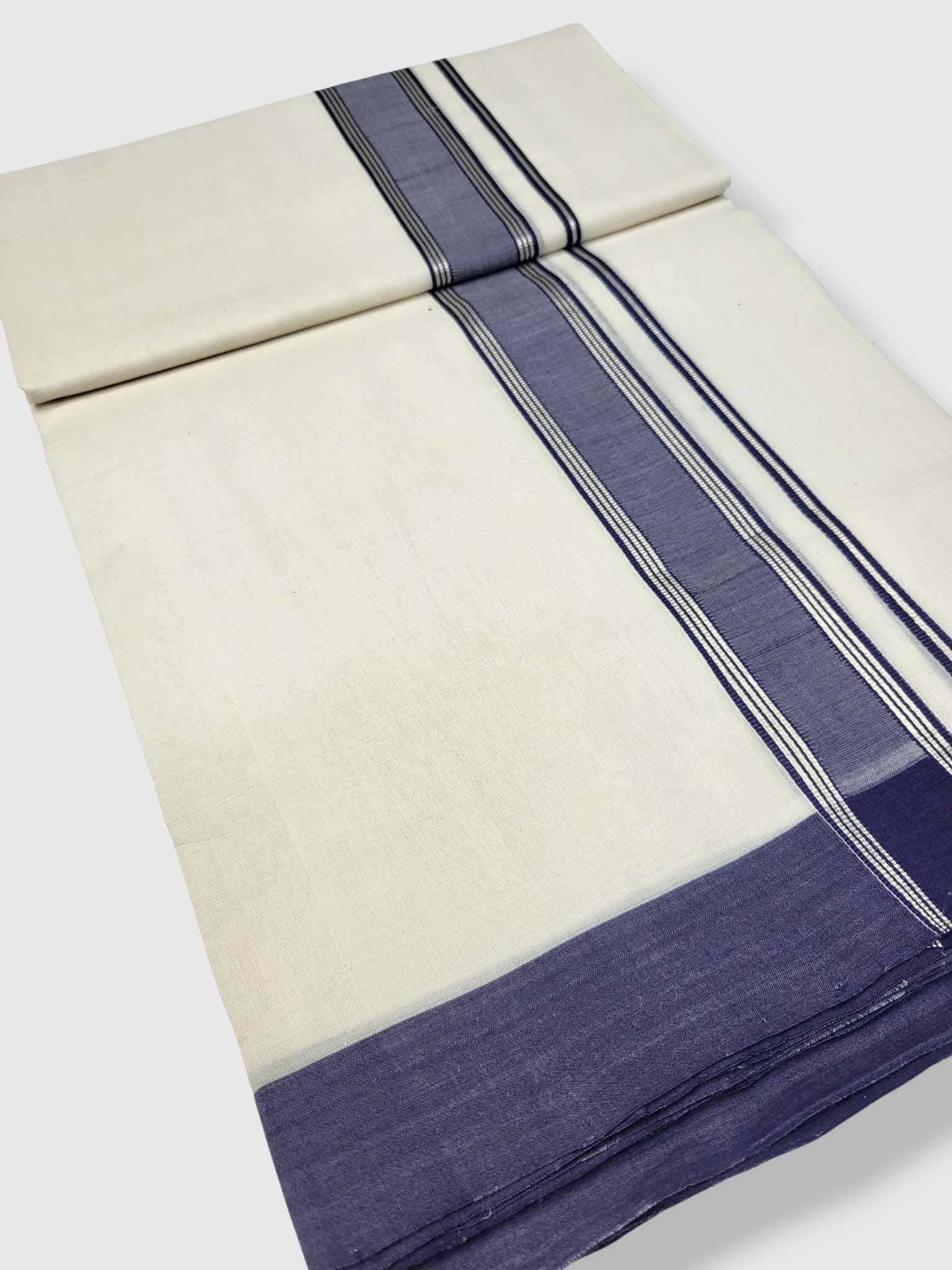 Kerala Premium Balaramapuram Handloom Dhoti/Mundu for Men