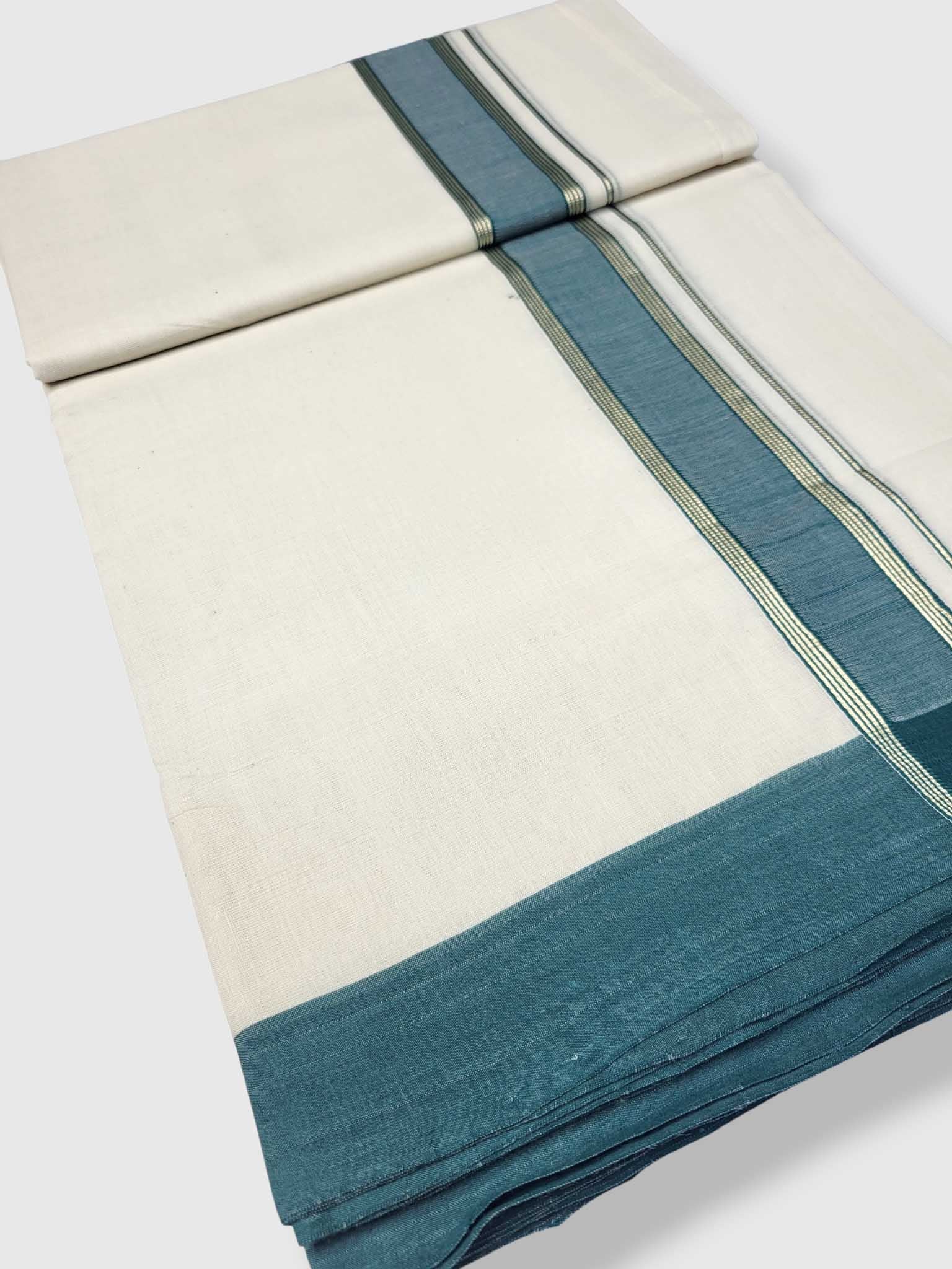 Kerala Premium Balaramapuram Handloom Dhoti/Mundu for Men