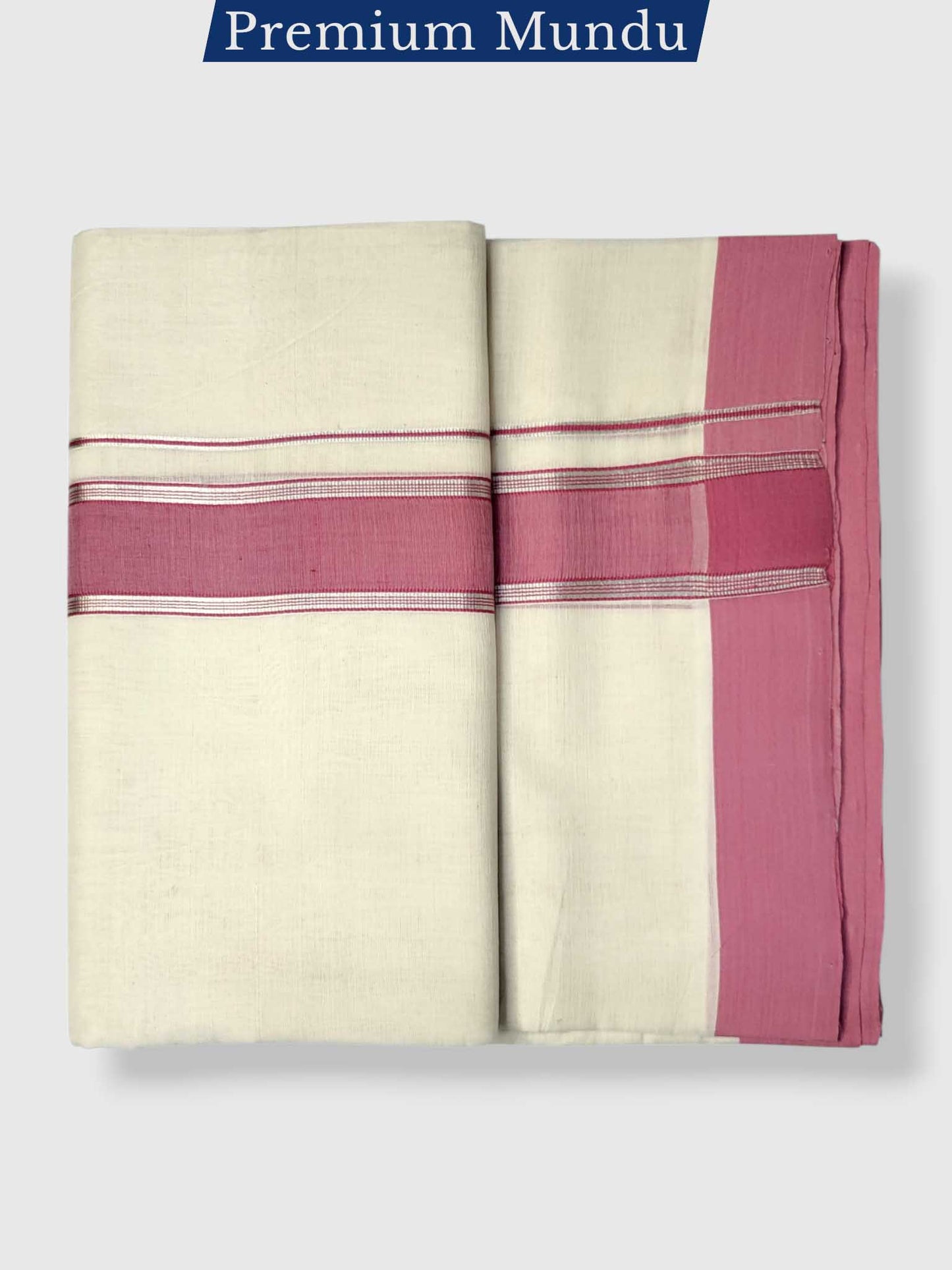 Kerala Premium Balaramapuram Handloom Dhoti/Mundu for Men