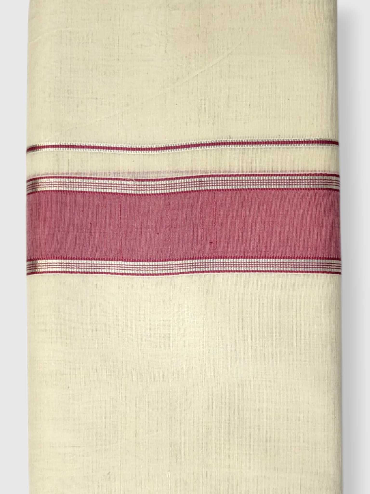 Kerala Premium Balaramapuram Handloom Dhoti/Mundu for Men