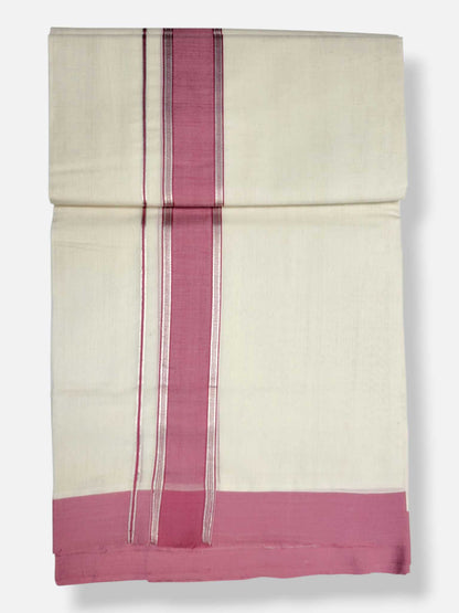 Kerala Premium Balaramapuram Handloom Dhoti/Mundu for Men