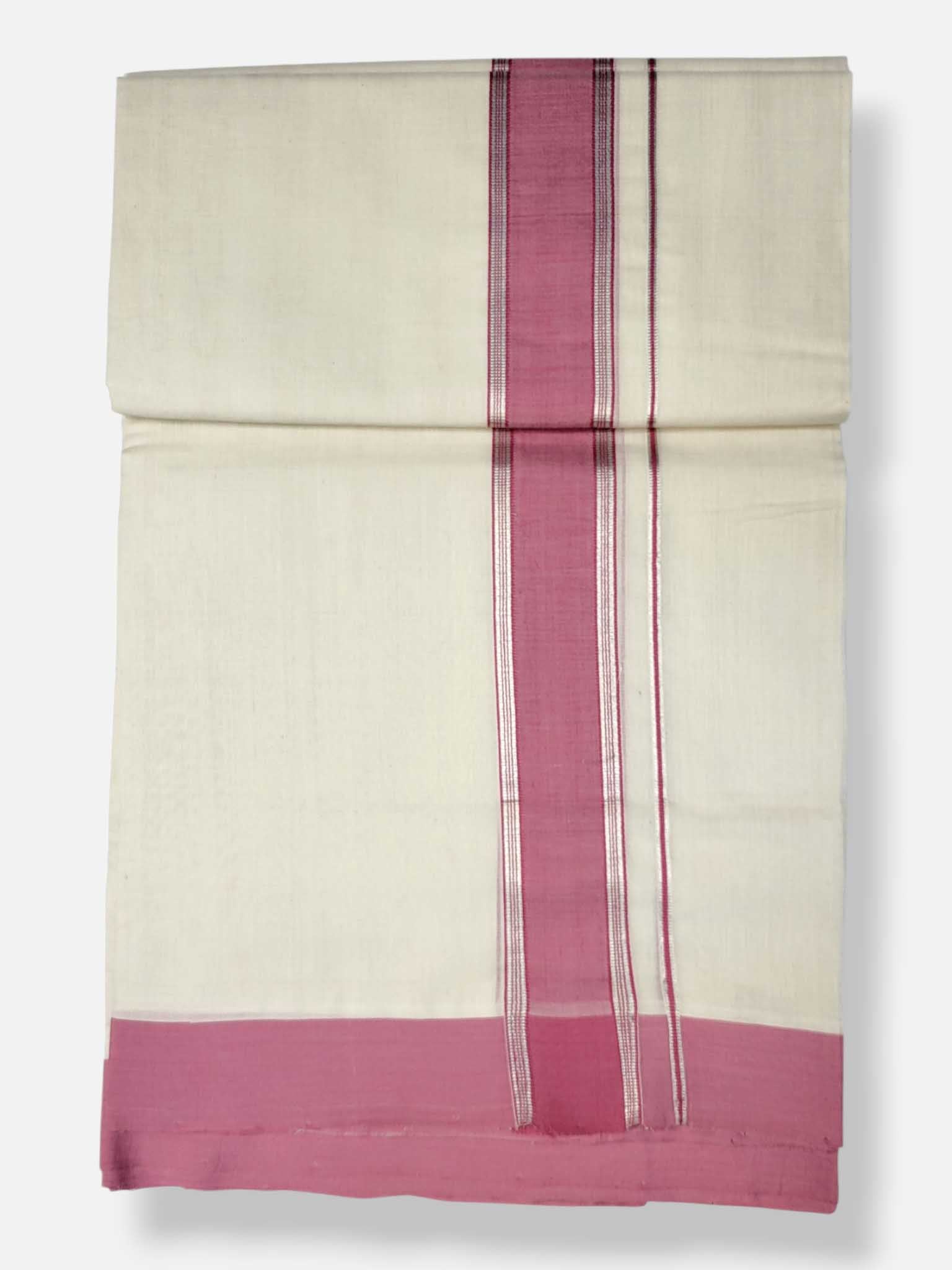 Kerala Premium Balaramapuram Handloom Dhoti/Mundu for Men