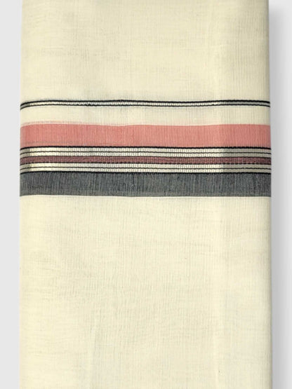 Kerala Premium Balaramapuram Handloom Dhoti/Mundu for Men
