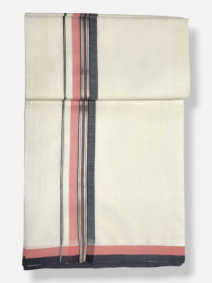 Kerala Premium Balaramapuram Handloom Dhoti/Mundu for Men