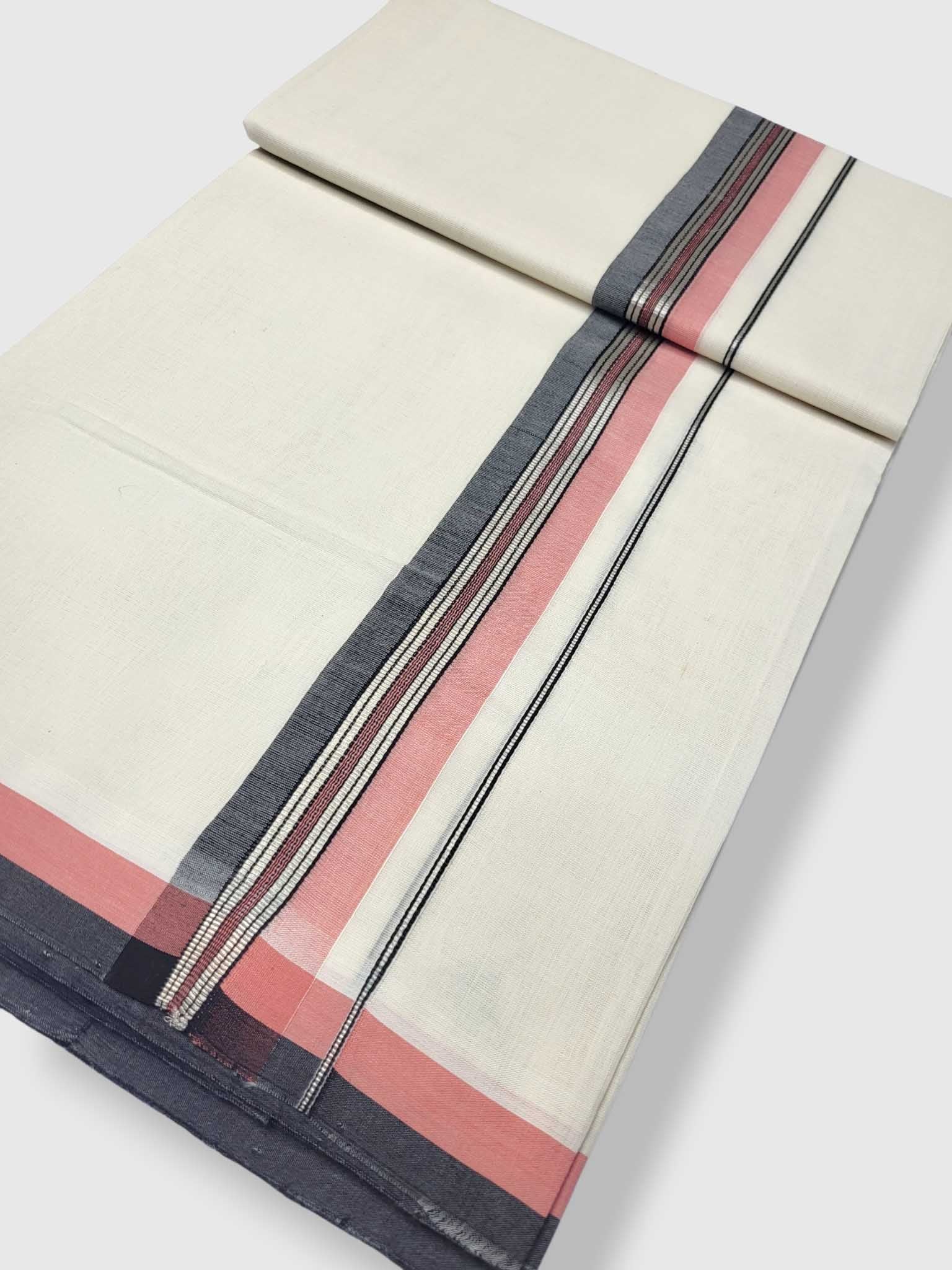 Kerala Premium Balaramapuram Handloom Dhoti/Mundu for Men