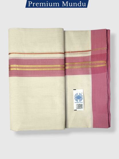 Kerala Premium Balaramapuram Handloom Dhoti/Mundu for Men