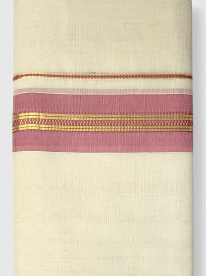 Kerala Premium Balaramapuram Handloom Dhoti/Mundu for Men