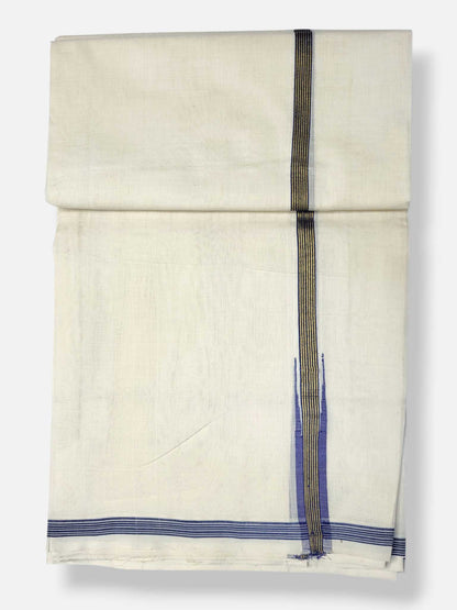 Kerala Premium Balaramapuram Handloom Dhoti/Mundu for Men