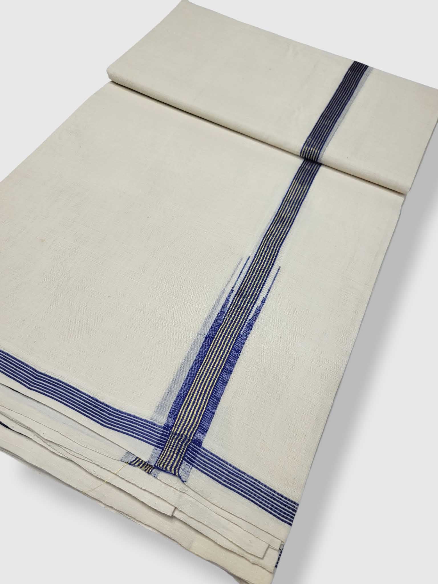 Kerala Premium Balaramapuram Handloom Dhoti/Mundu for Men