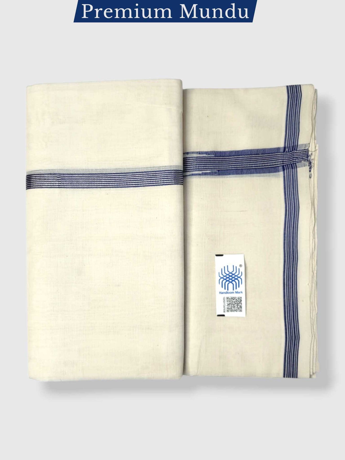Kerala Premium Balaramapuram Handloom Dhoti/Mundu for Men