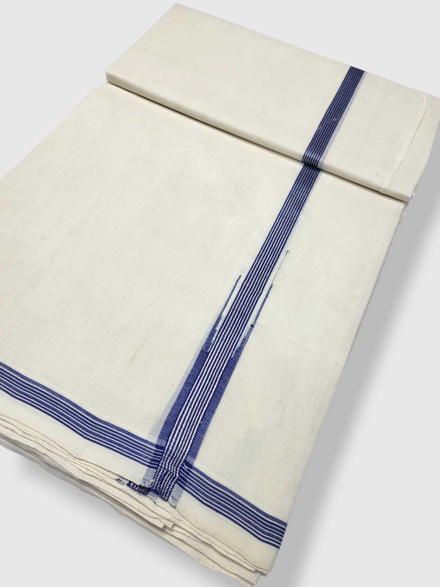 Kerala Premium Balaramapuram Handloom Dhoti/Mundu for Men