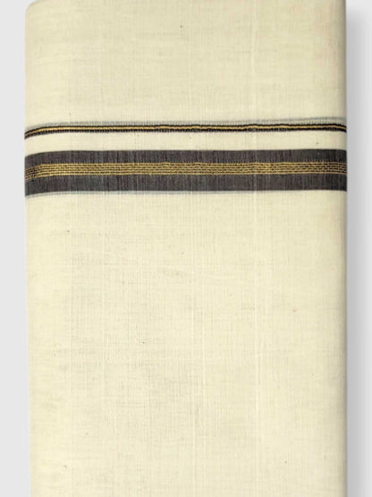 Kerala Premium Balaramapuram Handloom Dhoti/Mundu for Men