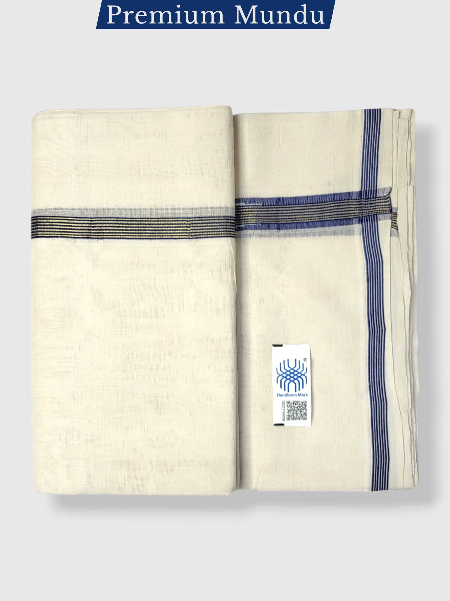 Kerala Premium Balaramapuram Handloom Dhoti/Mundu for Men