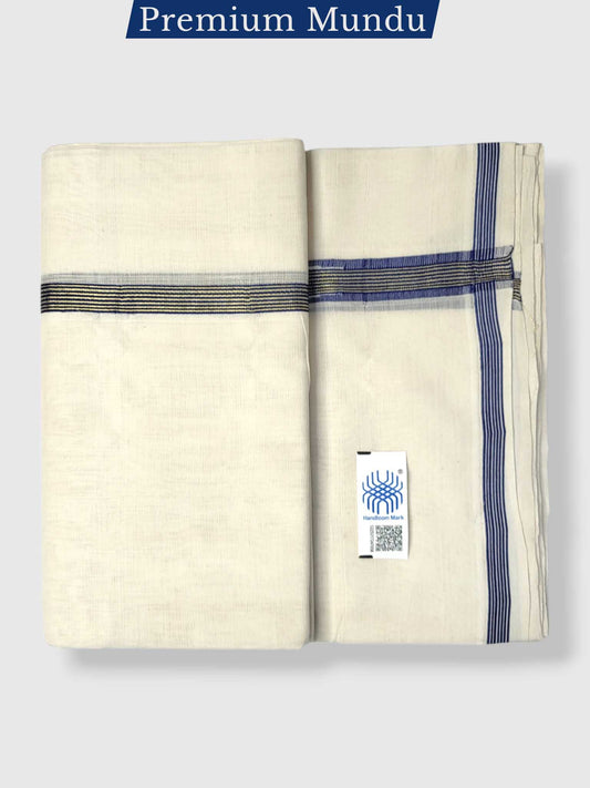 Kerala Premium Balaramapuram Handloom Dhoti/Mundu for Men