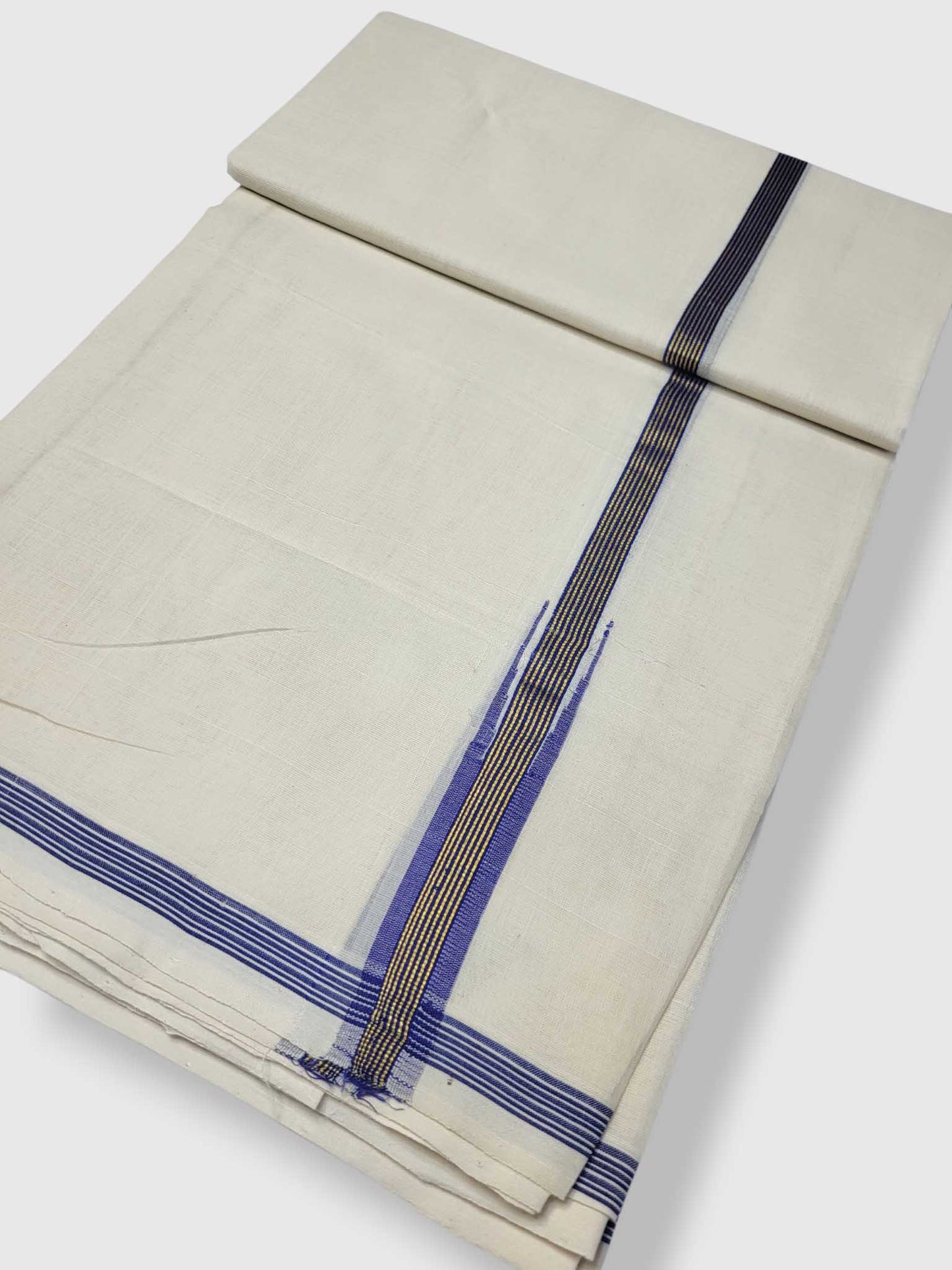 Kerala Premium Balaramapuram Handloom Dhoti/Mundu for Men