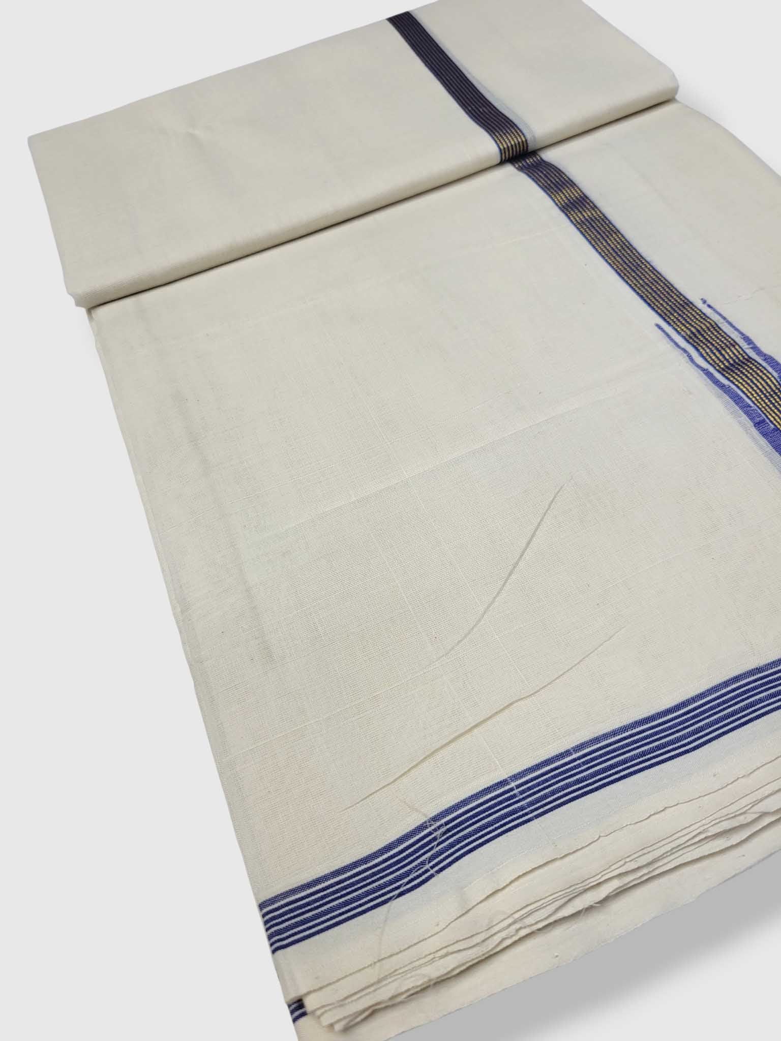 Kerala Premium Balaramapuram Handloom Dhoti/Mundu for Men