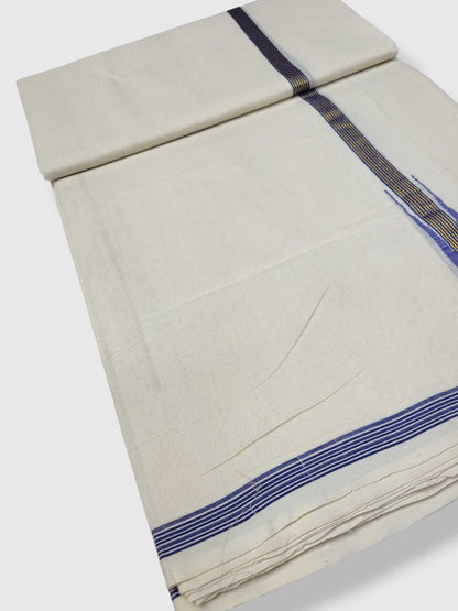 Kerala Premium Balaramapuram Handloom Dhoti/Mundu for Men