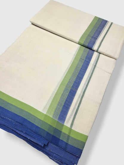Kerala Premium Balaramapuram Handloom Dhoti/Mundu for Men