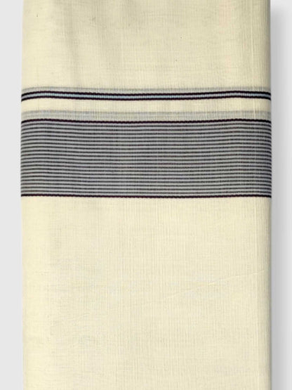 Kerala Premium Balaramapuram Handloom Dhoti/Mundu for Men