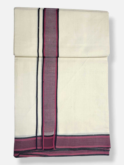 Kerala Premium Balaramapuram Handloom Dhoti/Mundu for Men
