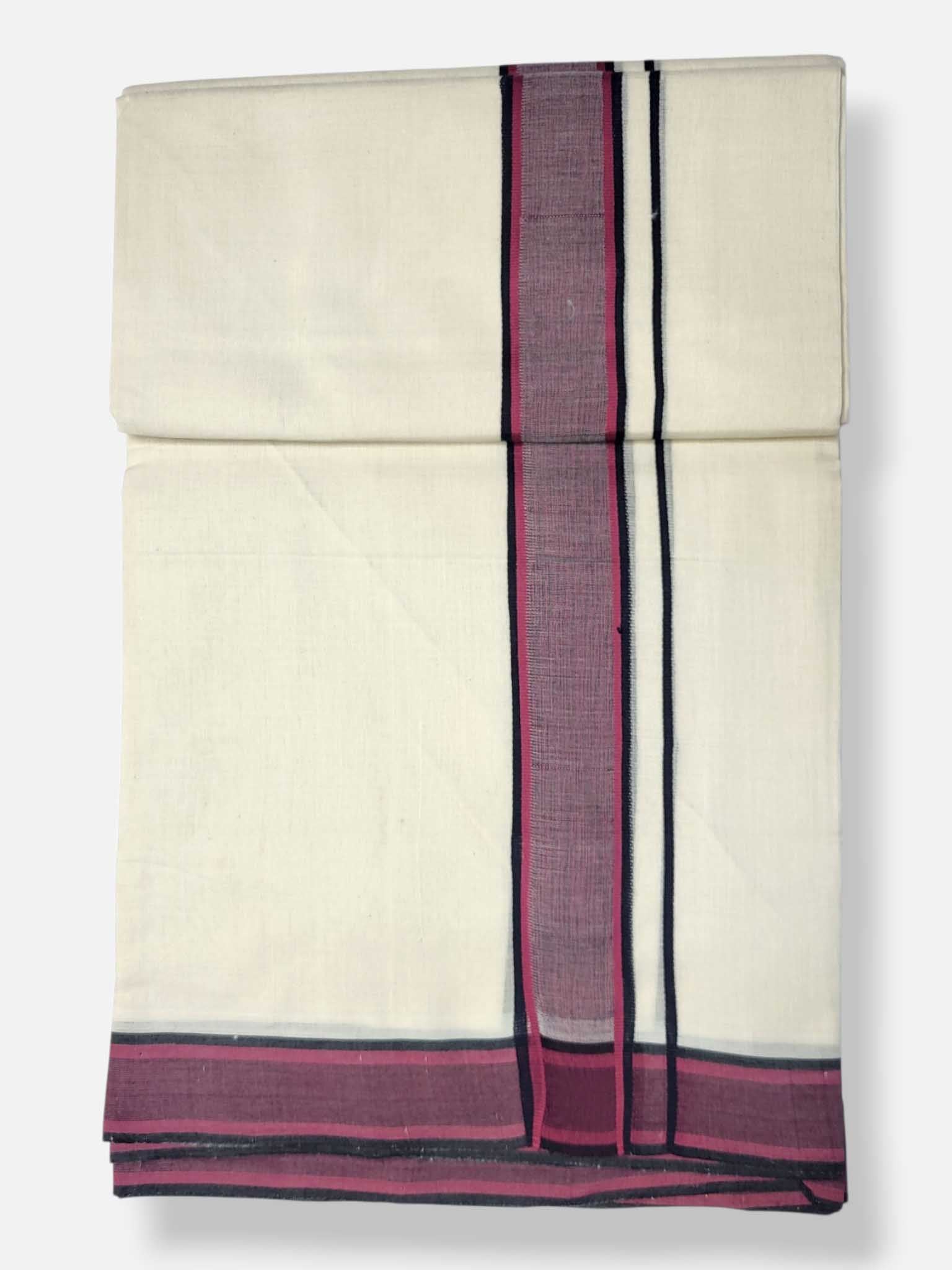 Kerala Premium Balaramapuram Handloom Dhoti/Mundu for Men