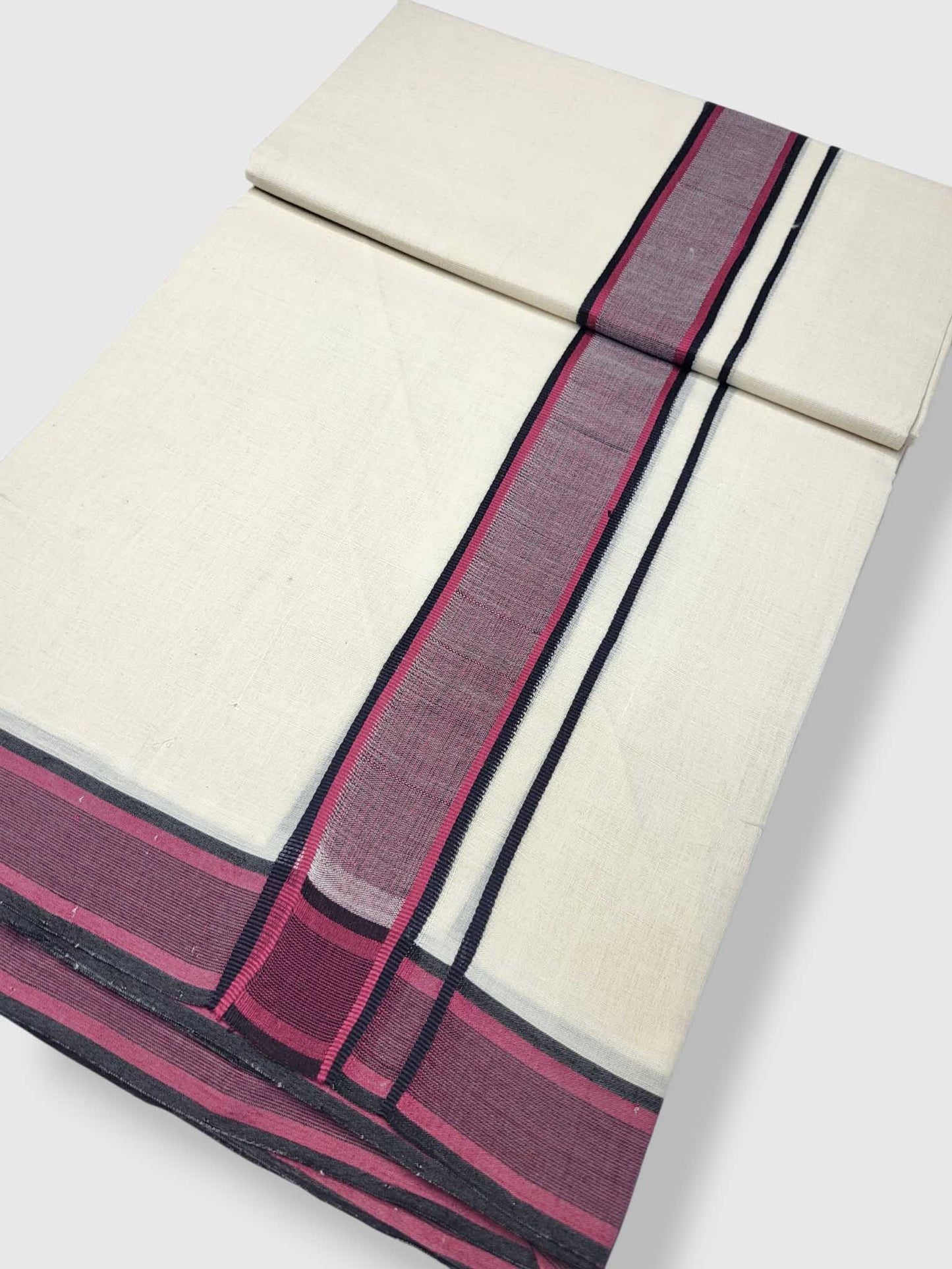 Kerala Premium Balaramapuram Handloom Dhoti/Mundu for Men