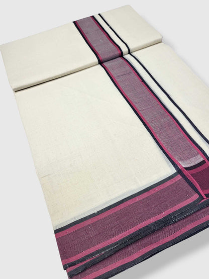 Kerala Premium Balaramapuram Handloom Dhoti/Mundu for Men