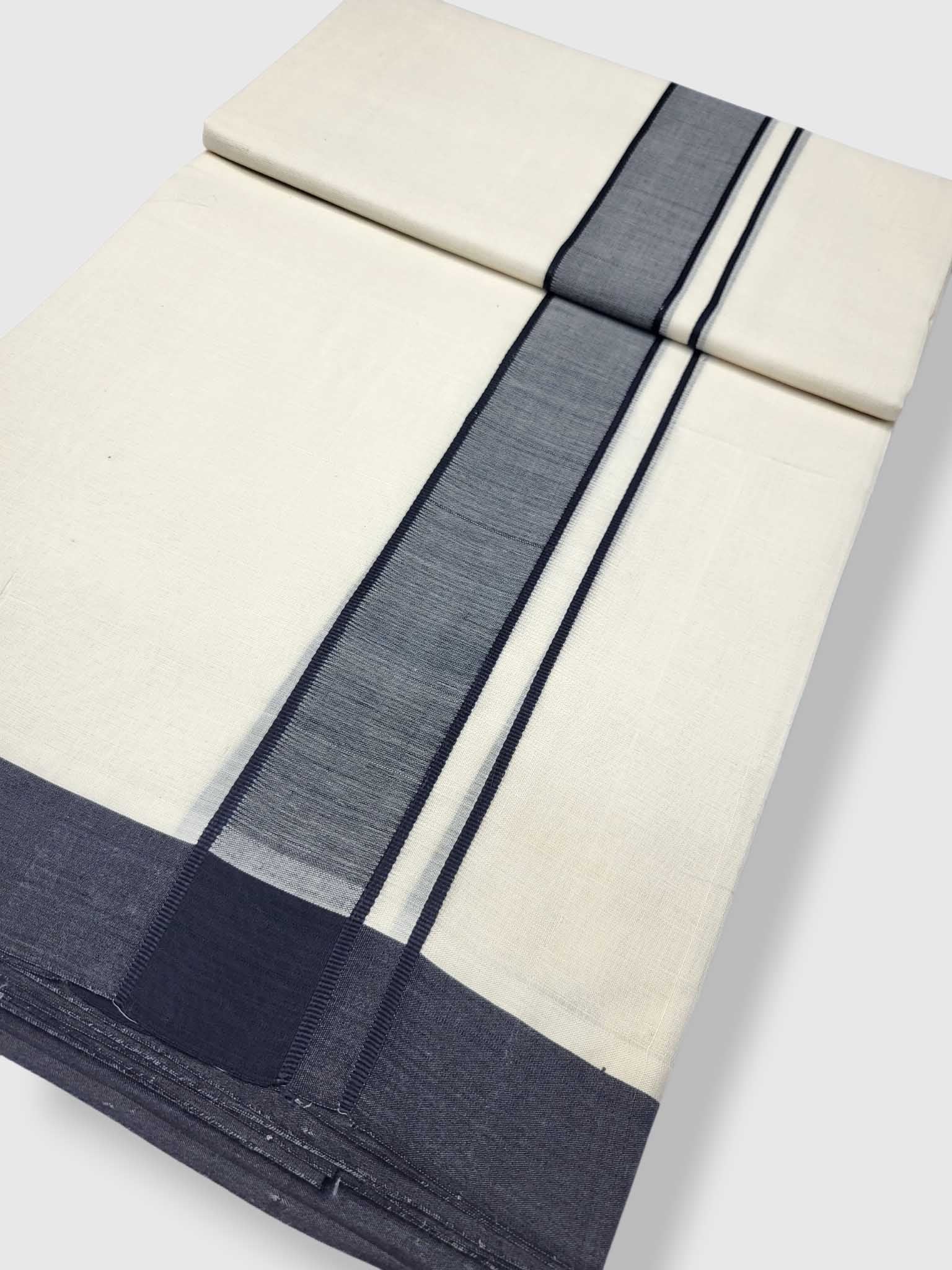 Kerala Premium Balaramapuram Handloom Dhoti/Mundu for Men