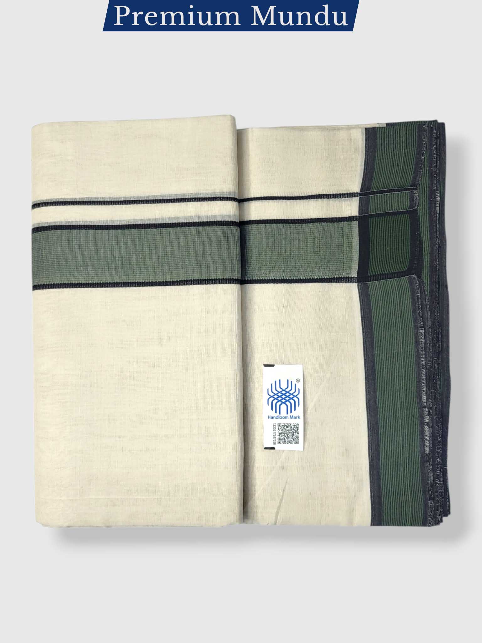Kerala Premium Balaramapuram Handloom Dhoti/Mundu for Men