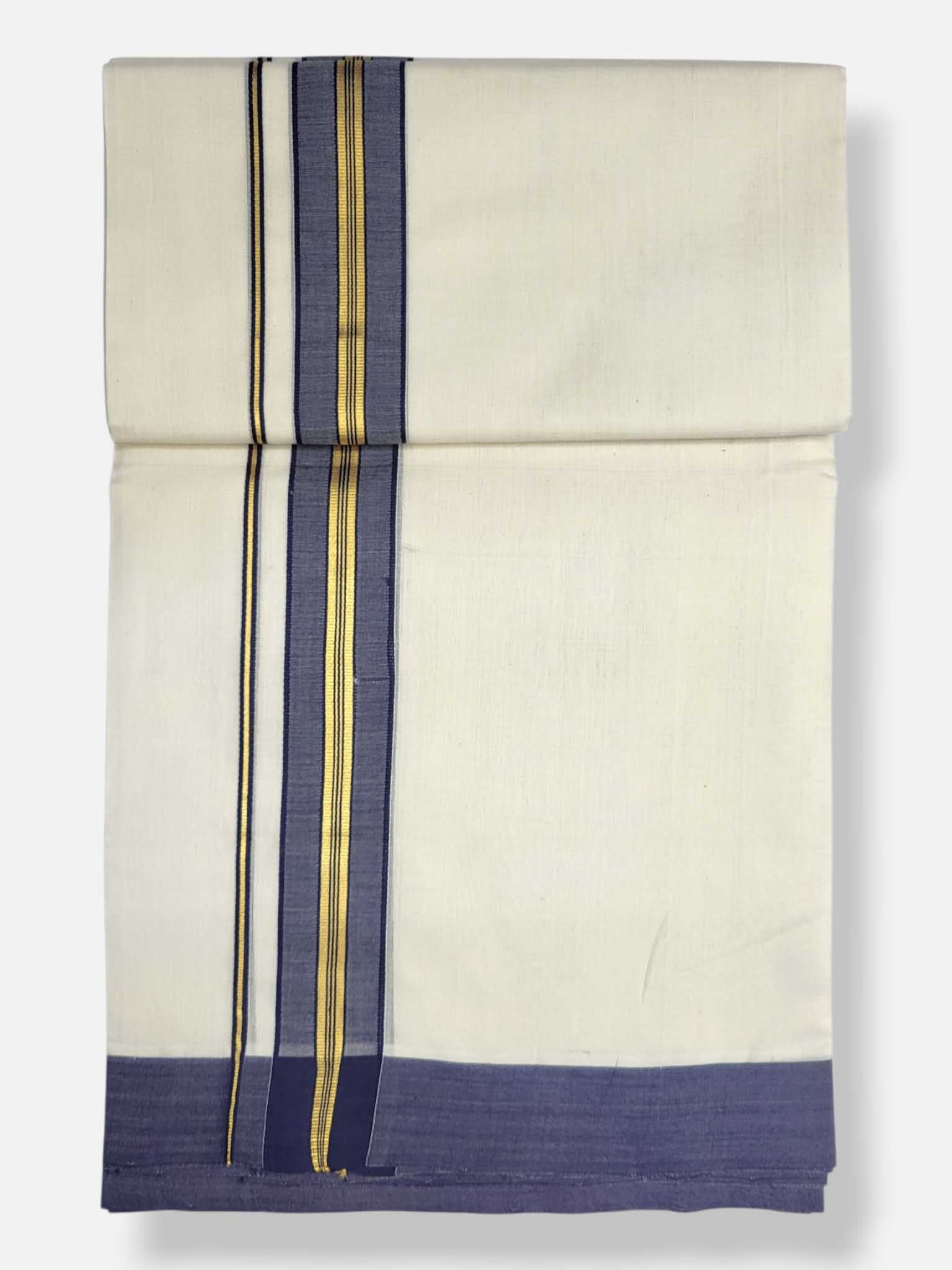 Kerala Premium Balaramapuram Handloom Dhoti/Mundu for Men