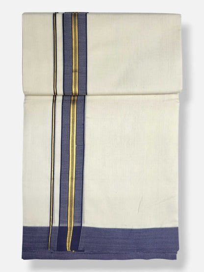 Kerala Premium Balaramapuram Handloom Dhoti/Mundu for Men