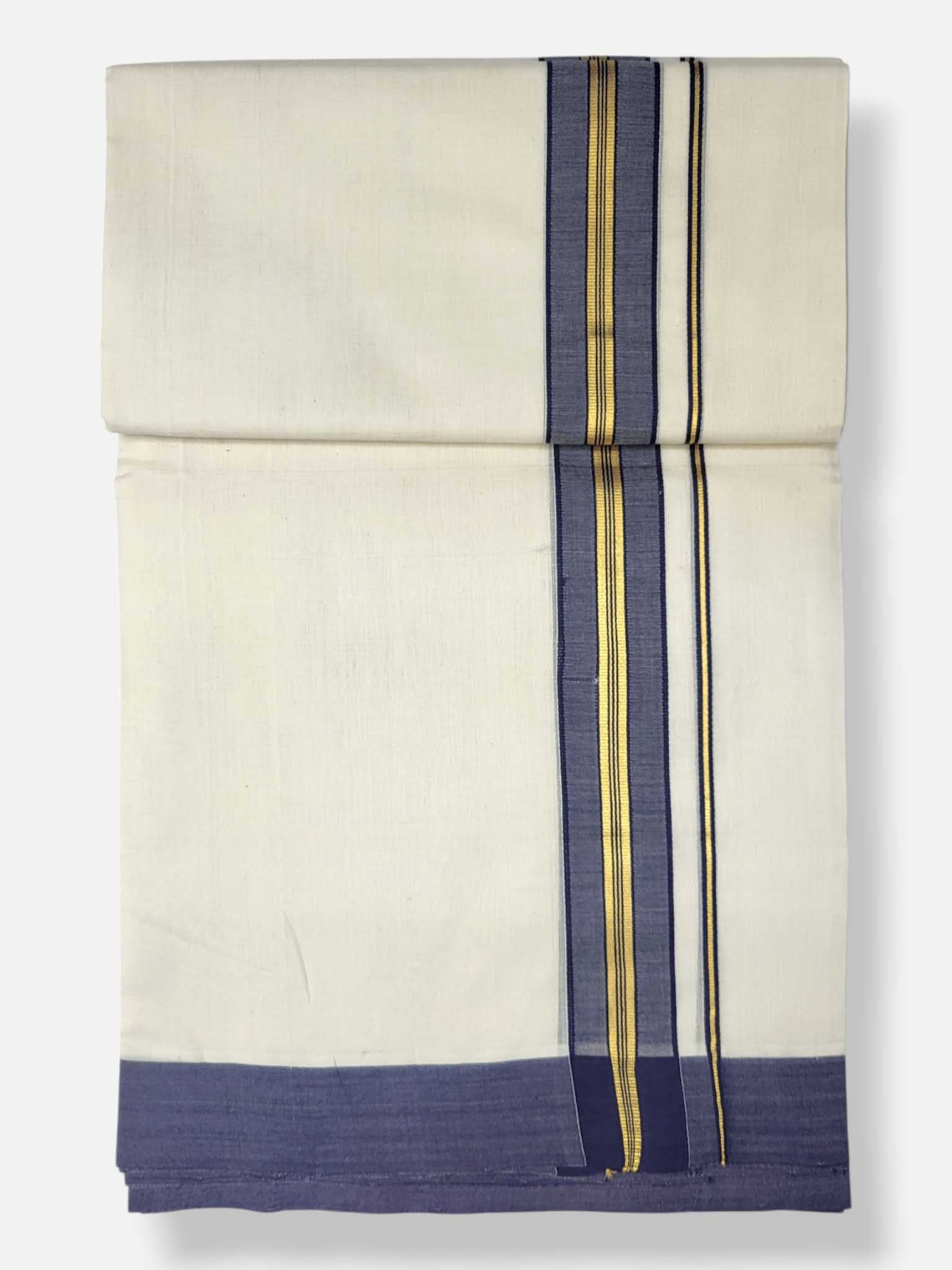 Kerala Premium Balaramapuram Handloom Dhoti/Mundu for Men
