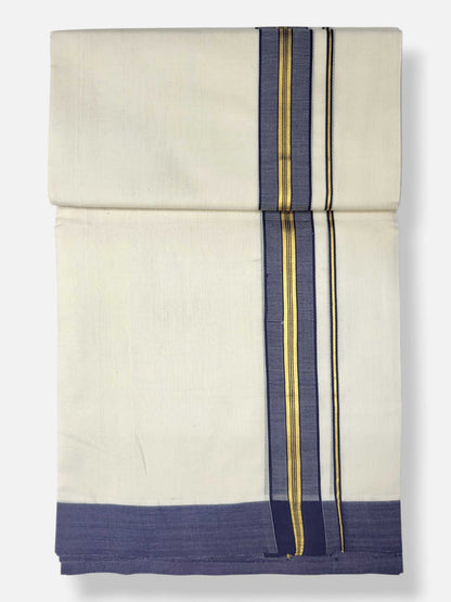 Kerala Premium Balaramapuram Handloom Dhoti/Mundu for Men