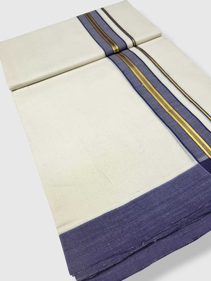 Kerala Premium Balaramapuram Handloom Dhoti/Mundu for Men
