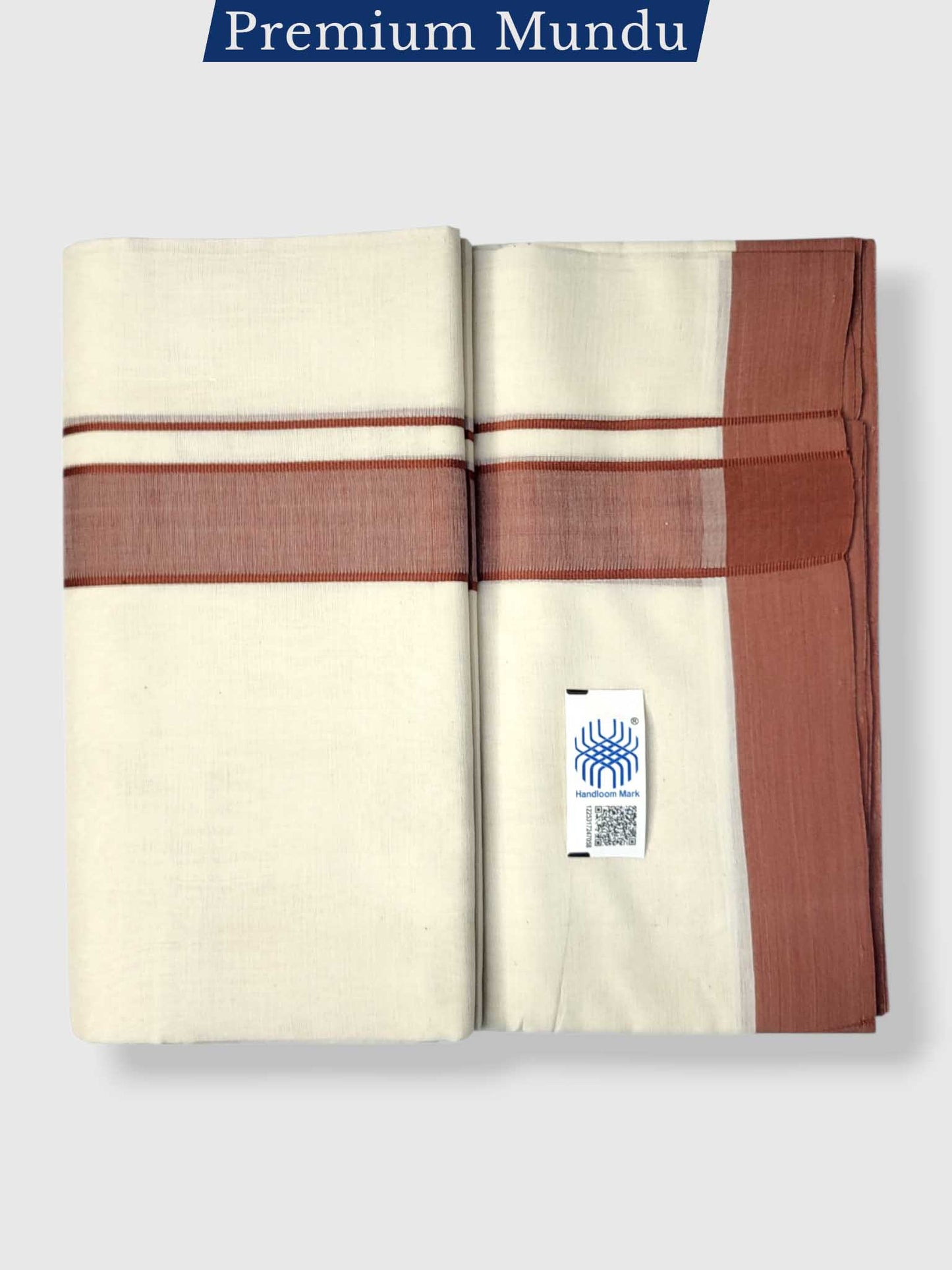 Kerala Premium Balaramapuram Handloom Dhoti/Mundu for Men